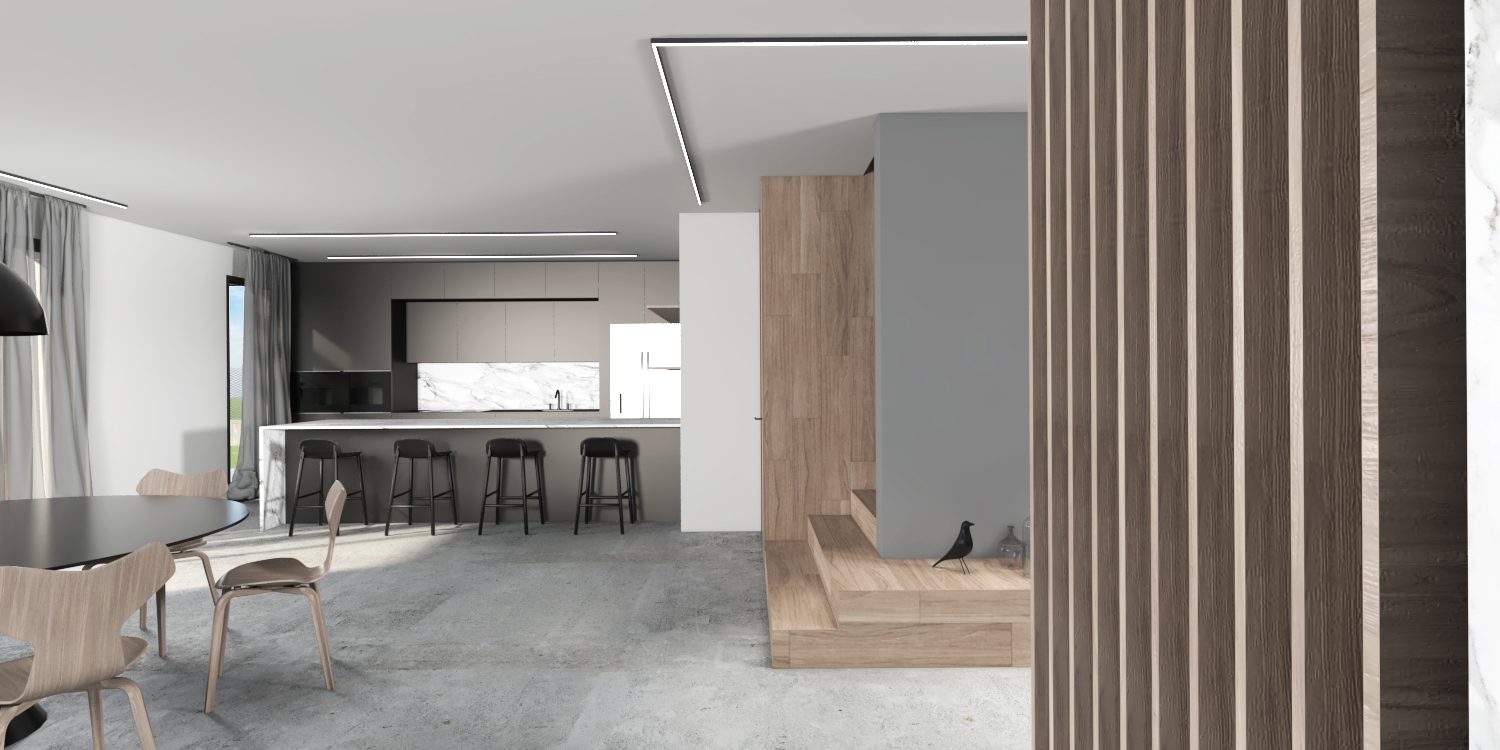 Soggiorno Vista Cucina